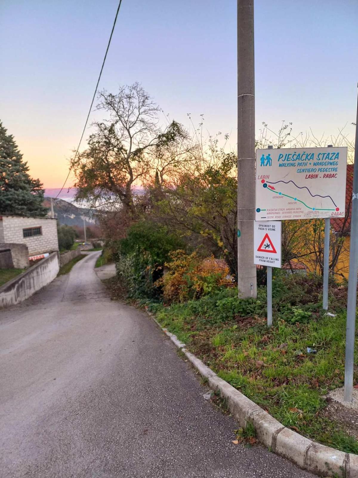 Studio apartman TRE PALME Labin  Esterno foto